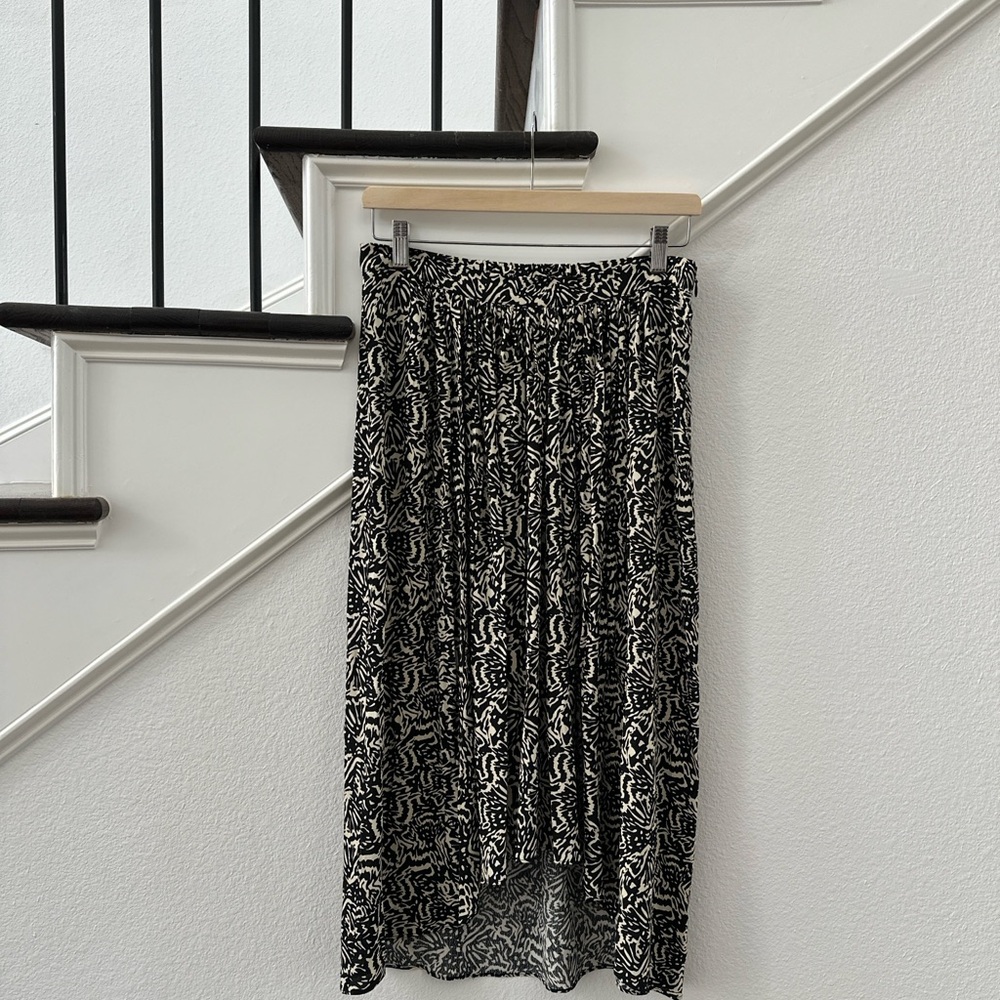 Elegant Black and White Women's Skirt